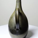 Vintage 1960s-1970s enamelled stoneware pear jug/pitcher