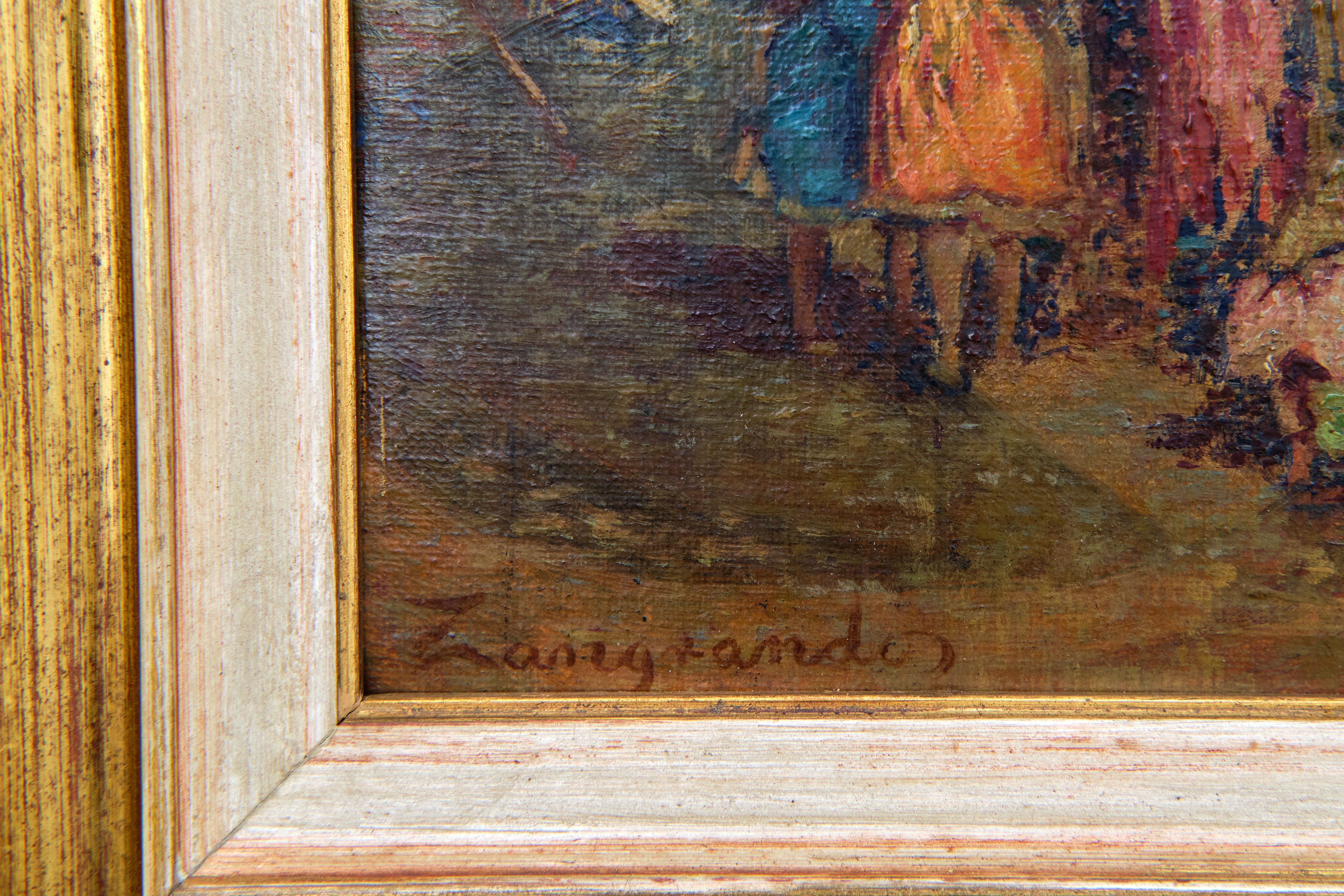 Countryside Landscapes Giovanni Zangrando   (Trieste, 1867 – 1941),