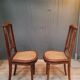Pair ef chair canées 1930