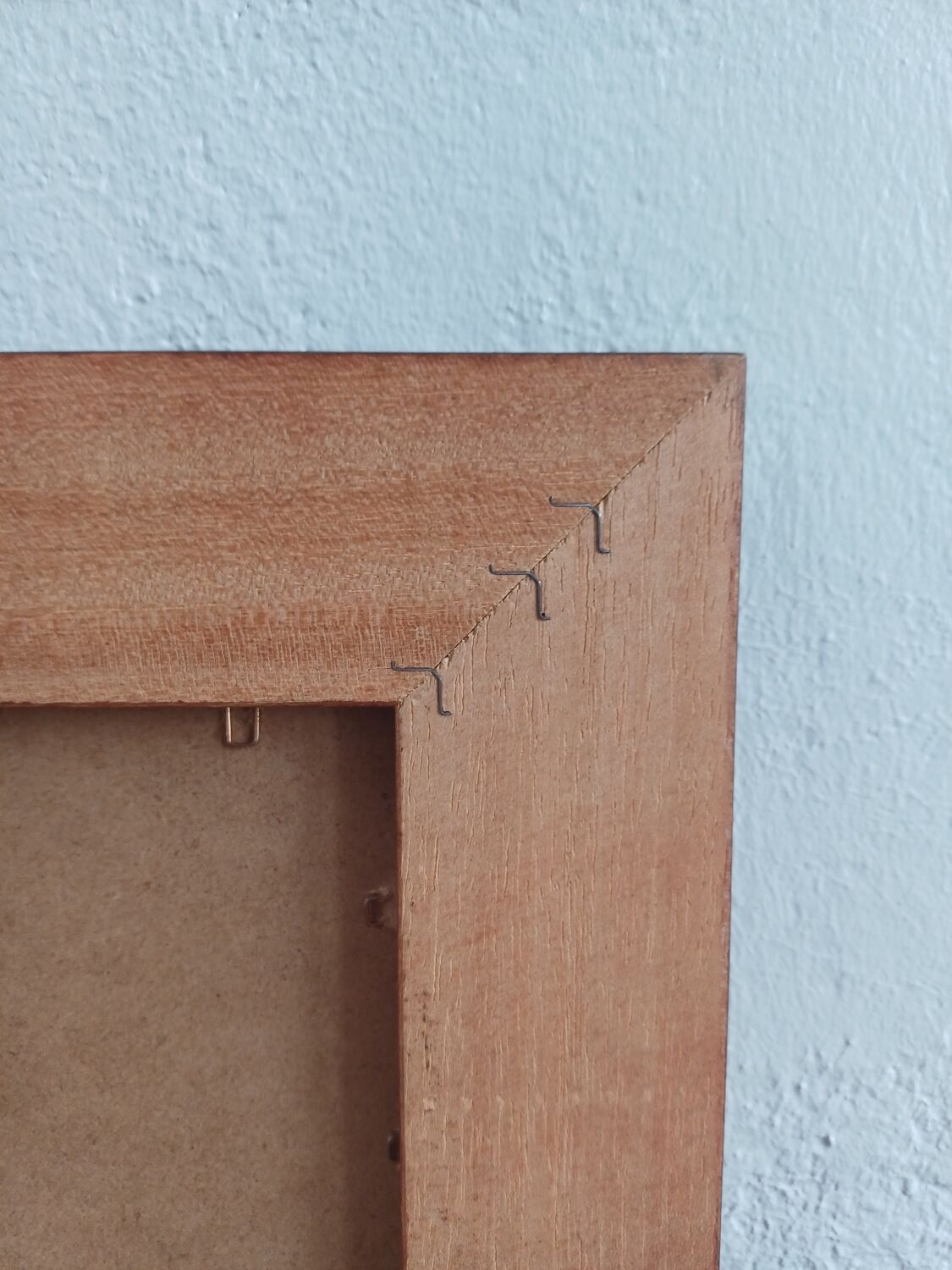 Vintage Cherry Wood Wall Mirror with Gilt Detail & Beveled Glass, 1980