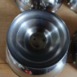4 stainless steel ice cream cups
