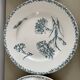 Set of 10 Lunéville ironstone soup plates, Oeillet model