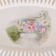 Porcelain dish decorated with water lilies