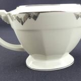 Art Deco tête-à-tête in Limoges porcelain by Legrand