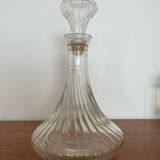 Glass decanter with stopper