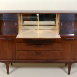 20Th century iced teak cocktail buffet