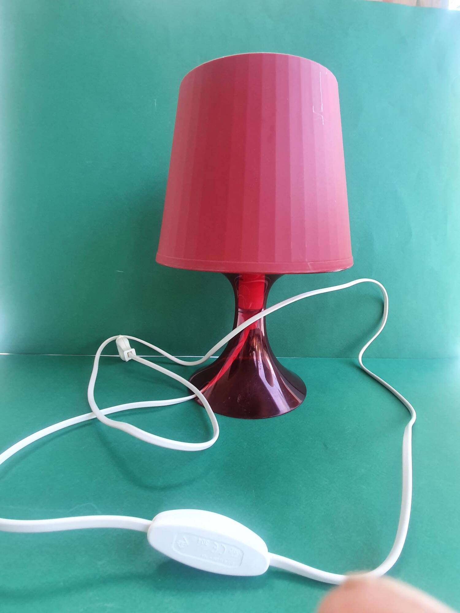 Pair of Ikea table lamps designed by Magnus Eleback and Carl Ojerstom