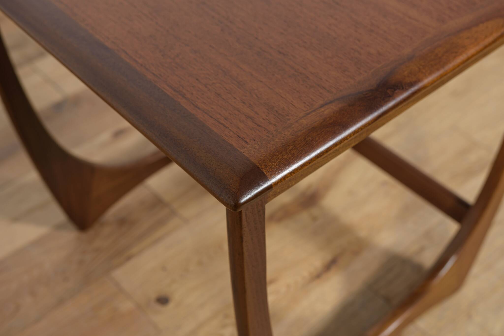 Mid-Century Teak Nesting Tables by V. Wilkins for G-Plan, United Knigdom, 1970s, Set of 3