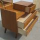 Vintage chest of drawers, oak dressing table, from the 50s-60s