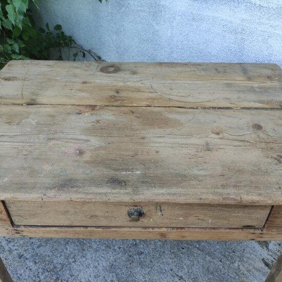 Old farmhouse table