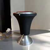 Space Age black and orange  table lamp
