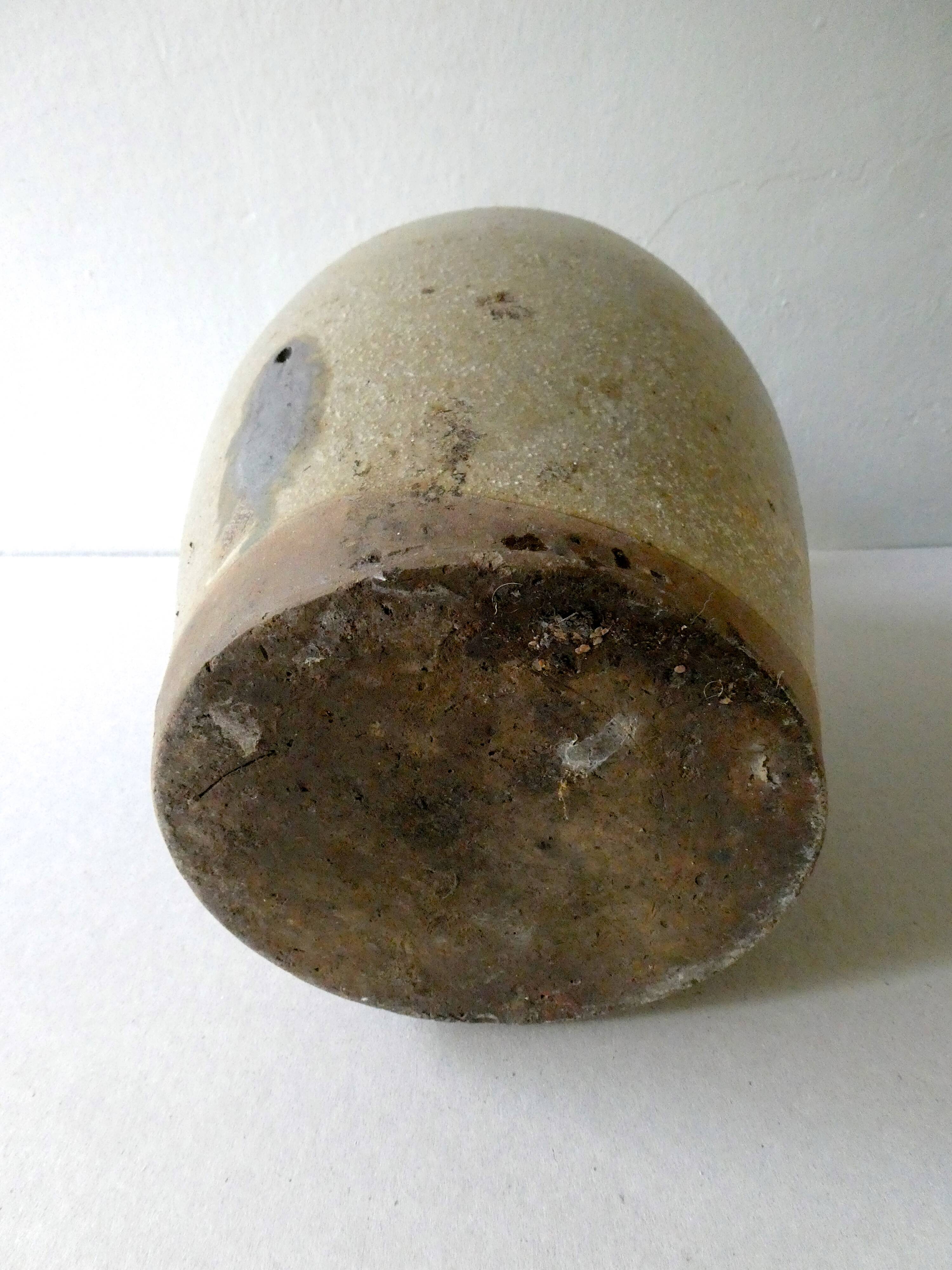 Old bonbonne in glazed stoneware