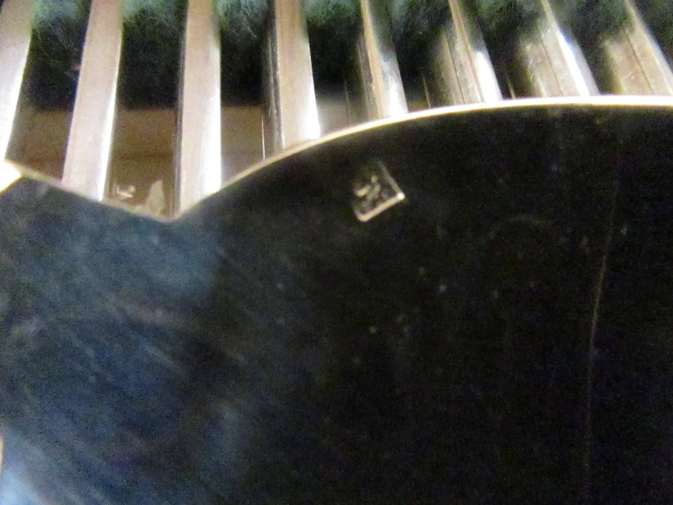 Silver-plated metal cutlery set ercuis in its gadroons model box