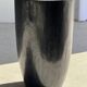 Stool, side table, end table in solid mango wood, cylindrical.