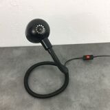 Lampe serpent noir vintage
