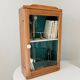 Vintage medicine cabinet in walnut 40/50s