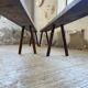 Pair of 3m solid oak farmhouse benches