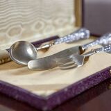 800 Silver Standard Silverware Set, 1930s, Set of 3