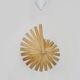 Nautilus pendant light made of wooden slats, 2000s