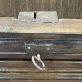 Large 18th century oak chest
