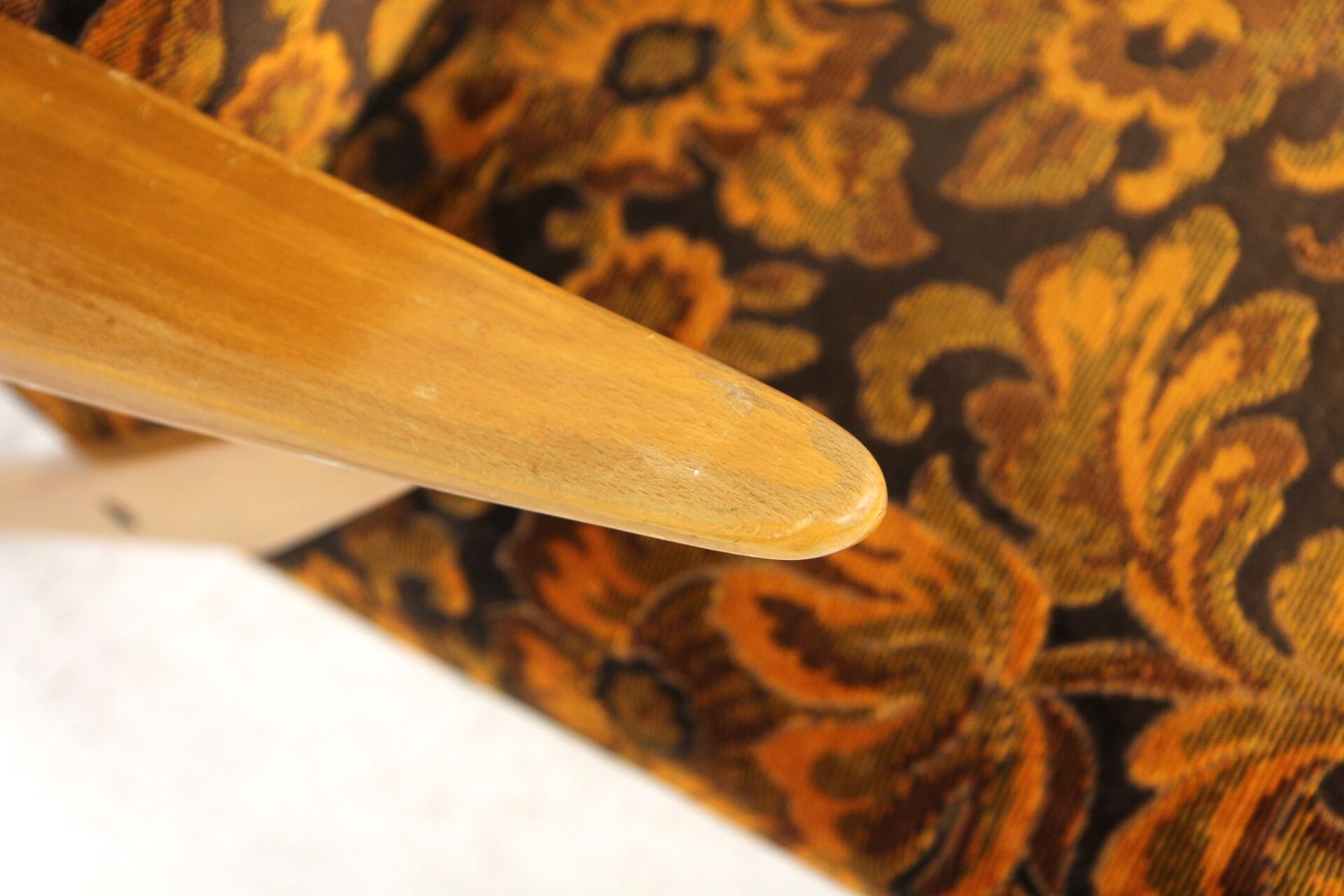 Fauteuil scandinave en hêtre, Suède, 1950