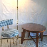 Table basse ronde style scandinave