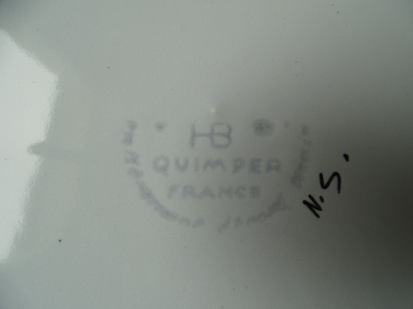 Flowery Henriot Plate