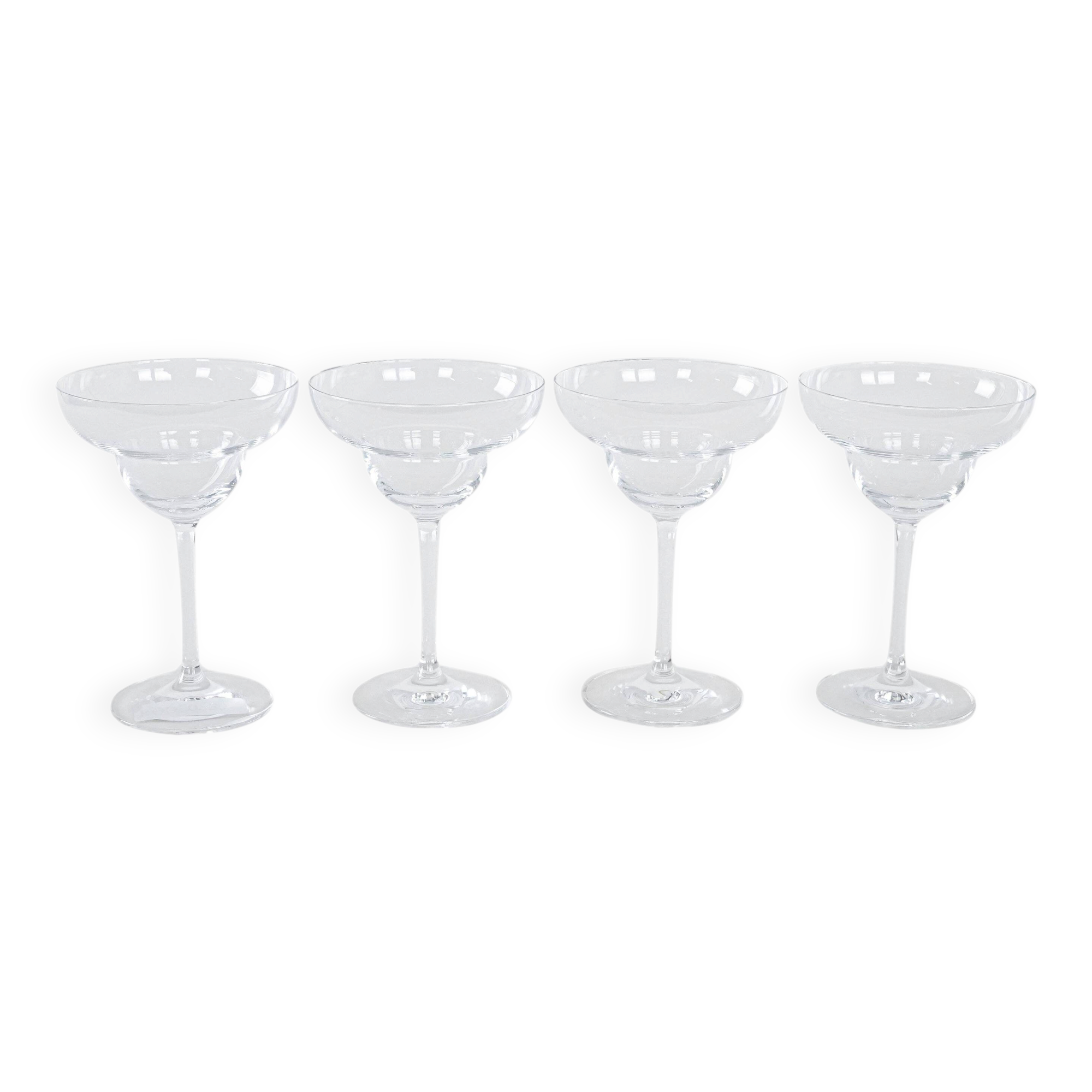 Set of margarita glasses, Danish design, 1970s, manufactured in Denmark