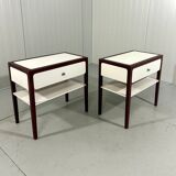 Set of 2 night tables bedside table 1970’s