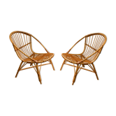 Fauteuils en rotin