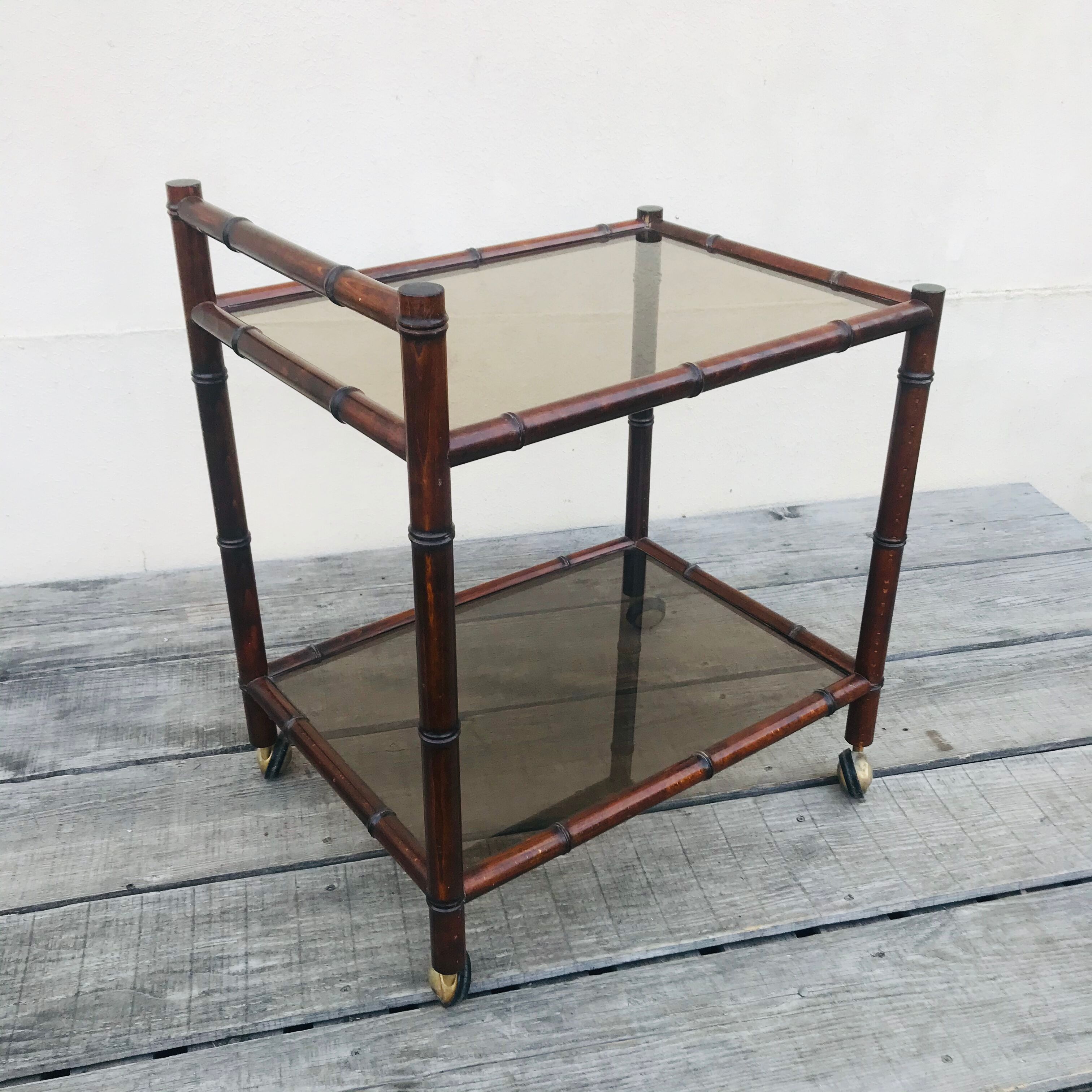 Vintage rolling dessert 70s