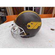 Vintage Pittsburgh American football helmet
