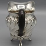 Ancien pot a lait cremier en argent massif minerve maison cardeilhac paris xix