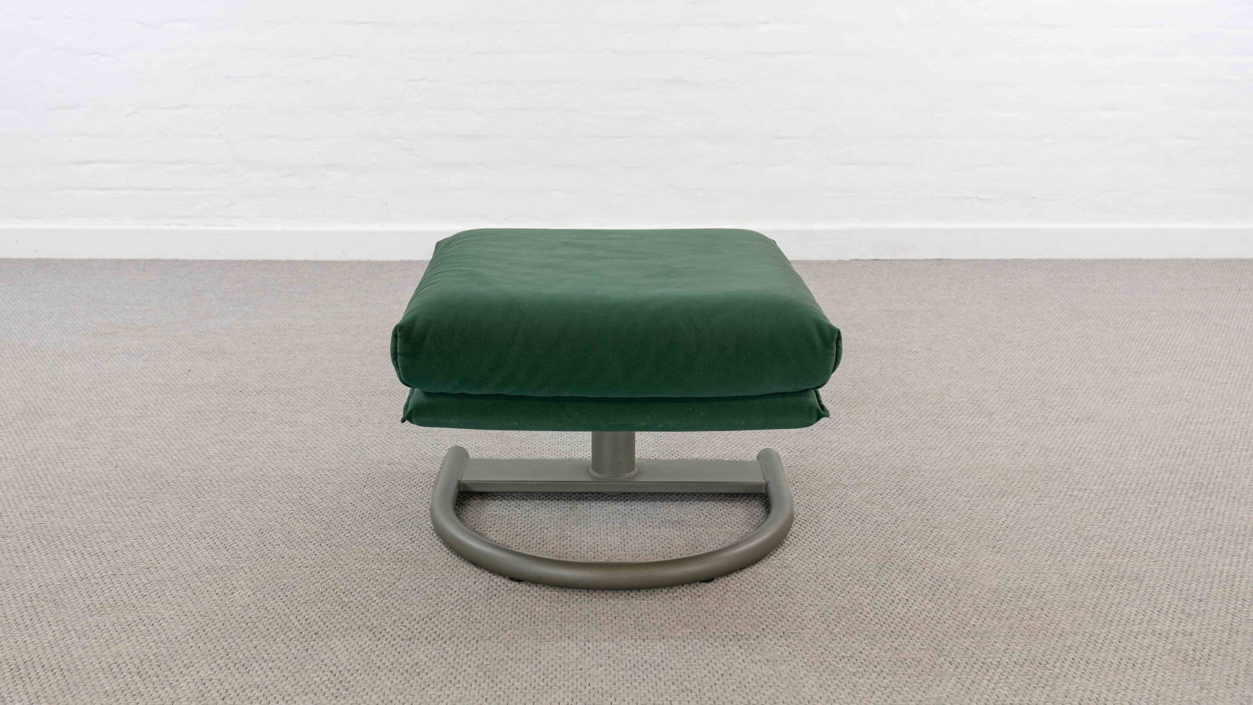 Torino Armchair and Stool 418 by Rolf Benz/BMP, 90s
