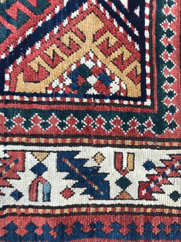 Tapis ancien Kazak 204x280cm