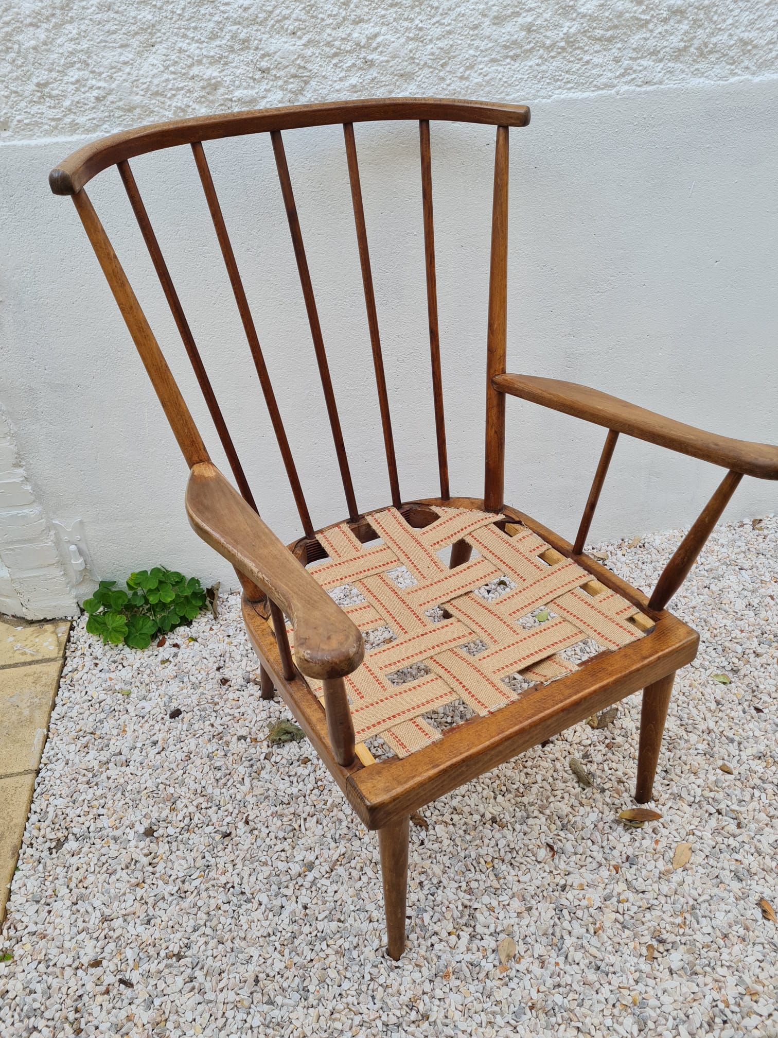 Baumann fan armchair