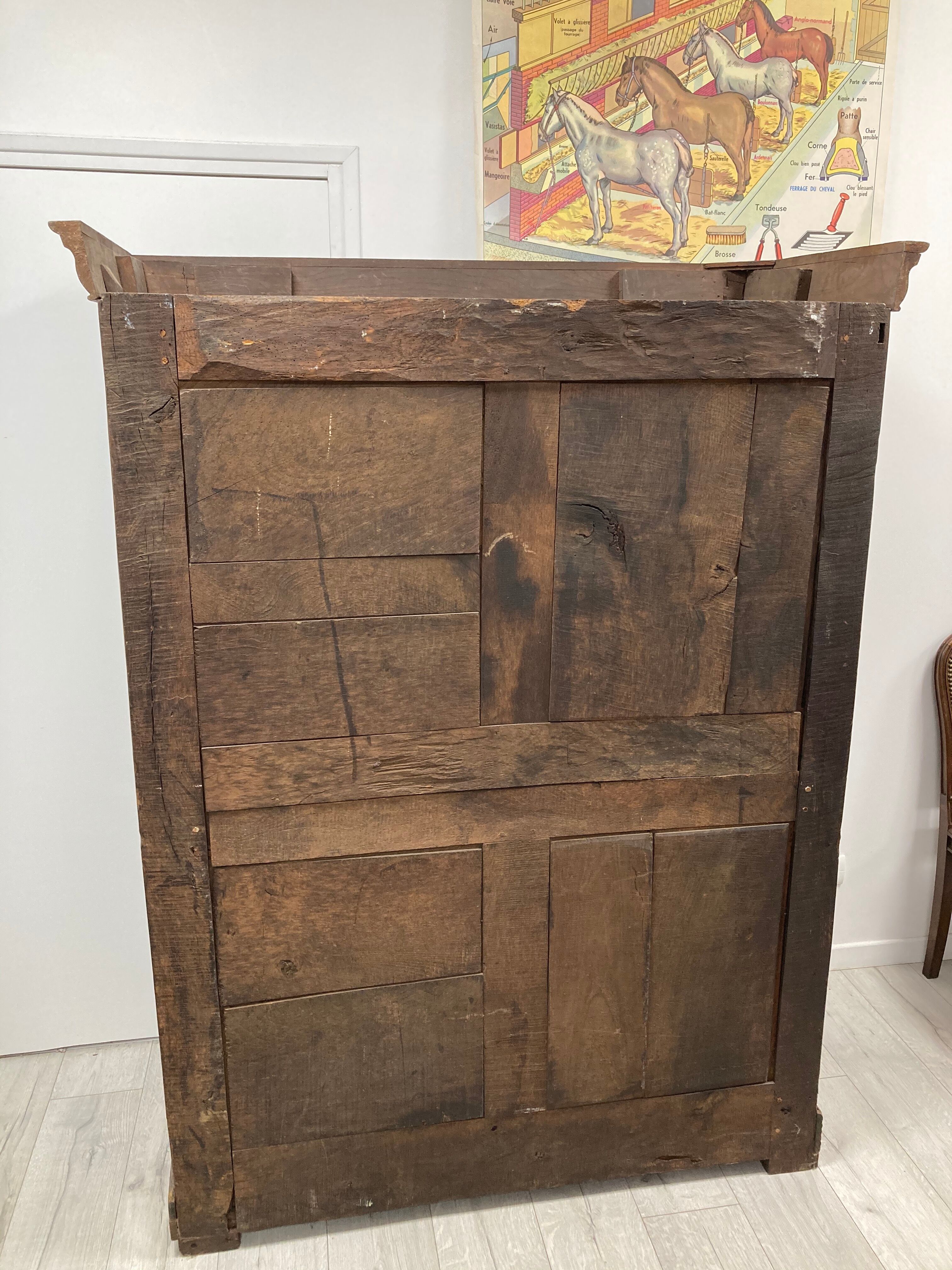 Solid oak cabinet