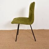 Set of 6 Paulin chairs model CM 145 produced by Meubles TV in 1954