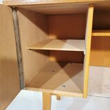 Desk with compass feet