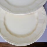 Set of 4 vintage flat plates from Moulin des Loups and St Amand 210369