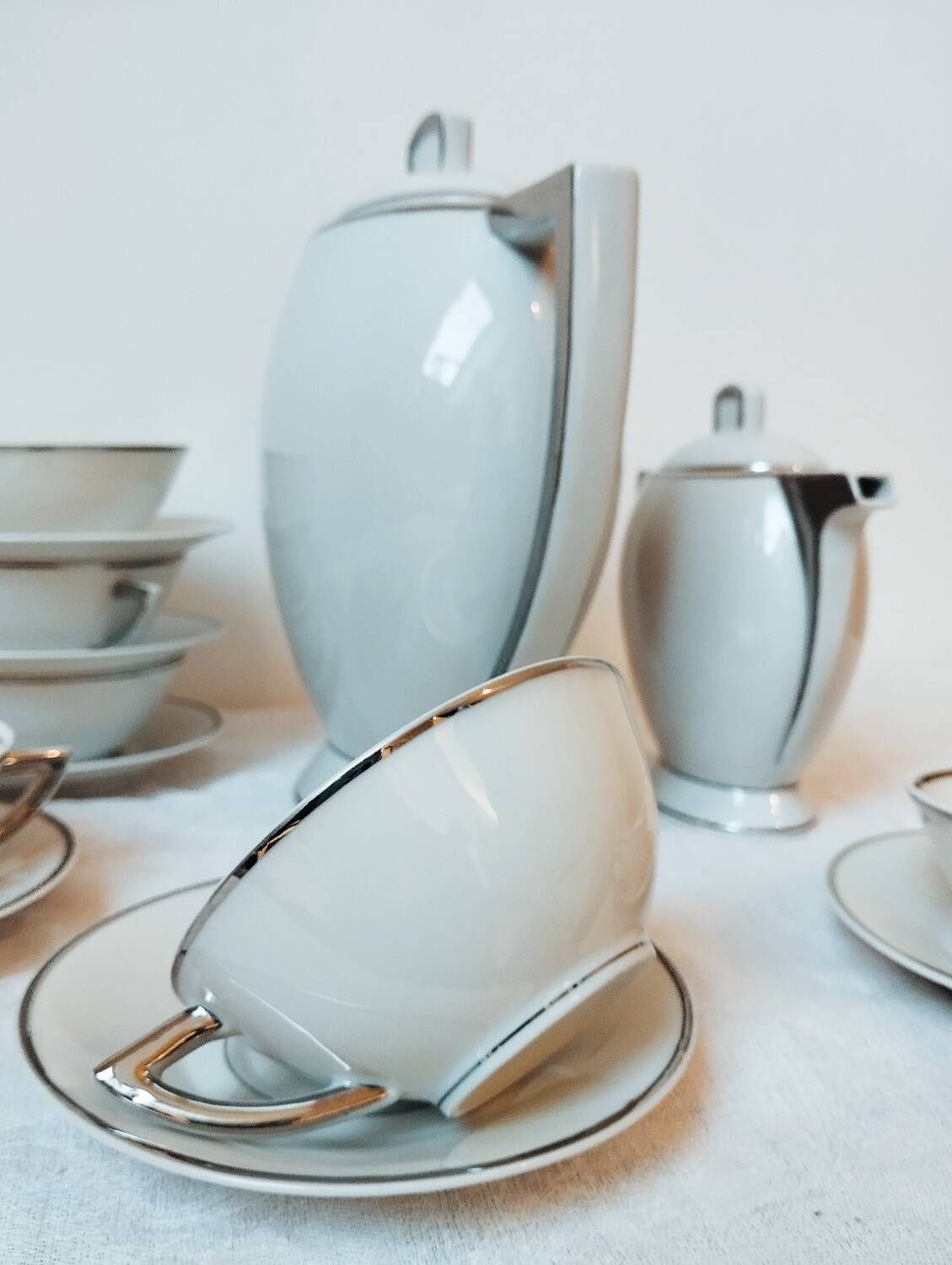 Art deco coffee service