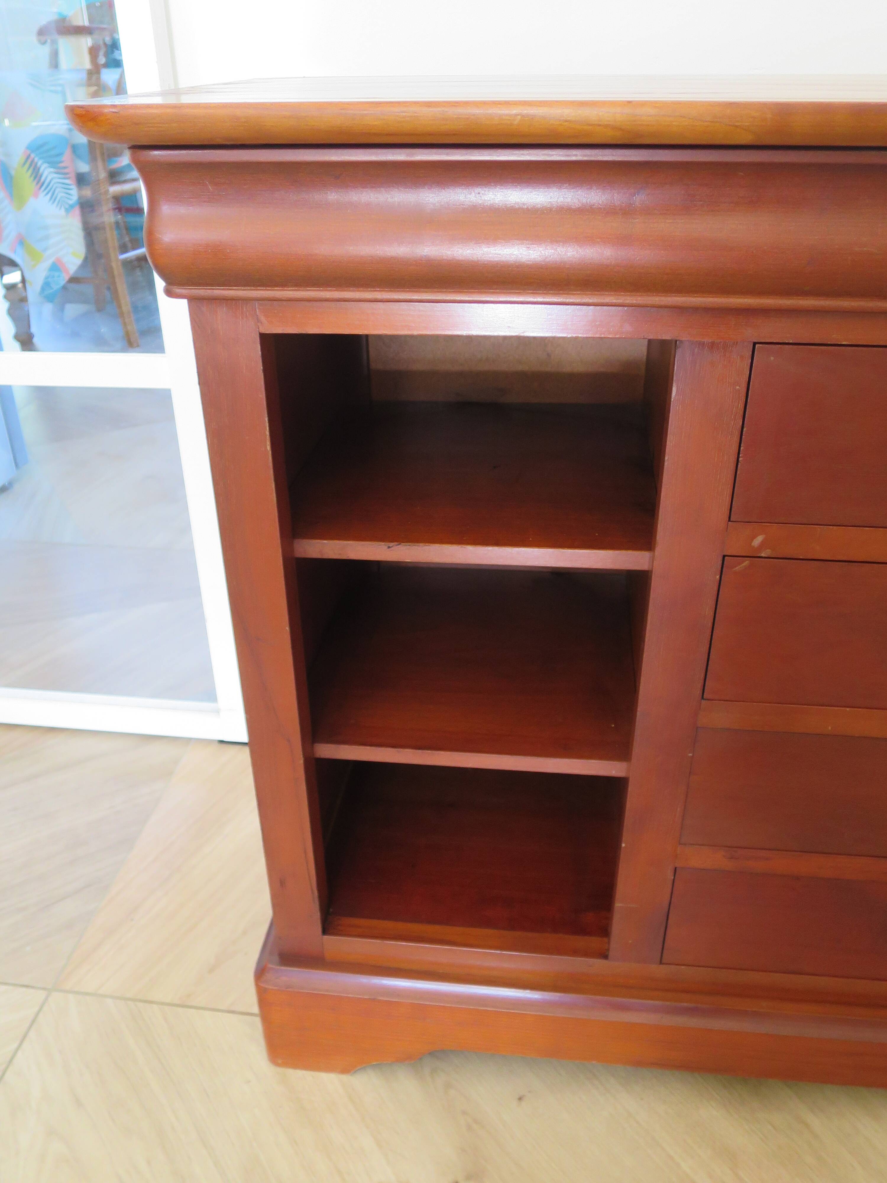 Louis Philippe entrance cabinet - sideboard - 5 drawers