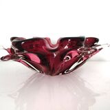 Murano glass empty pocket cup