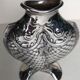 Christofle silver metal soliflore vase