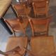 Set of 10 Thonet bistro chairs