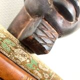 Egyptian sculpture, head / bust of pharaoh