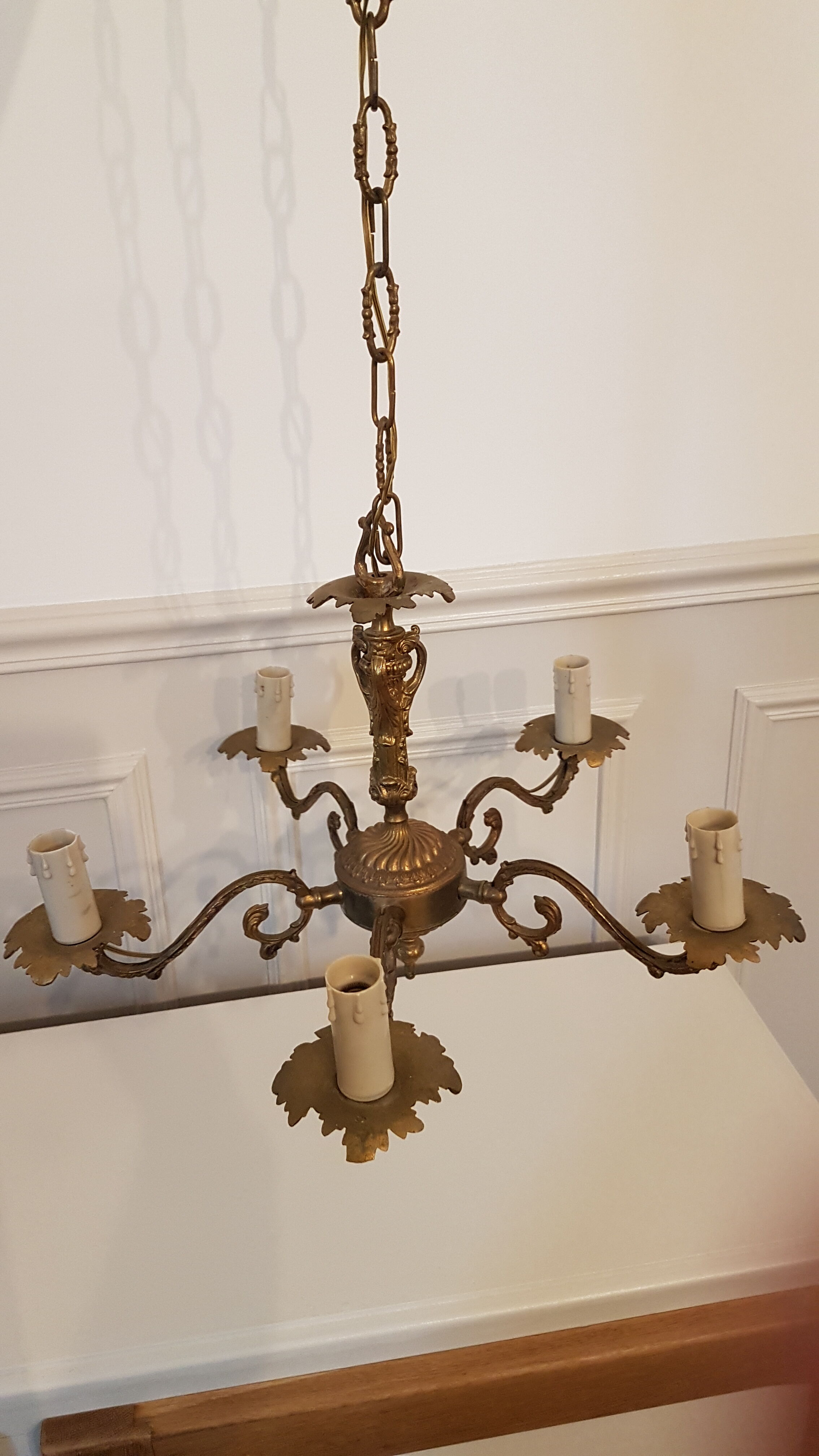 Louis XV style chandelier