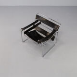 Paire de fauteuils "wassily" B3 de Marcel Breuer pour Gavina
