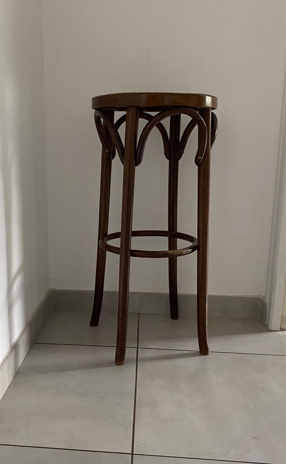 Lot de 4 tabourets bar vintage