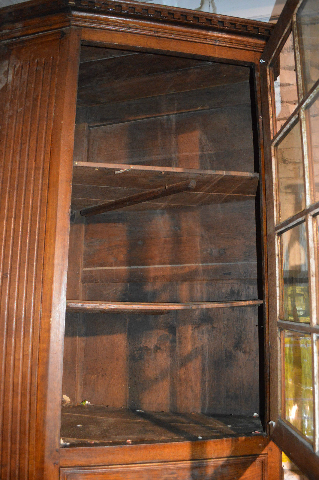 Corner unit / two-body sideboard in oak